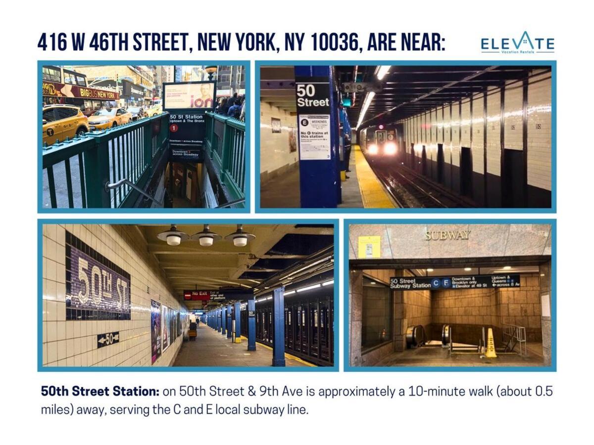 Elevate Apartment At Times Square - Cozy Studio In Times Square And Nearby Restaurants Нью-Йорк Экстерьер фото